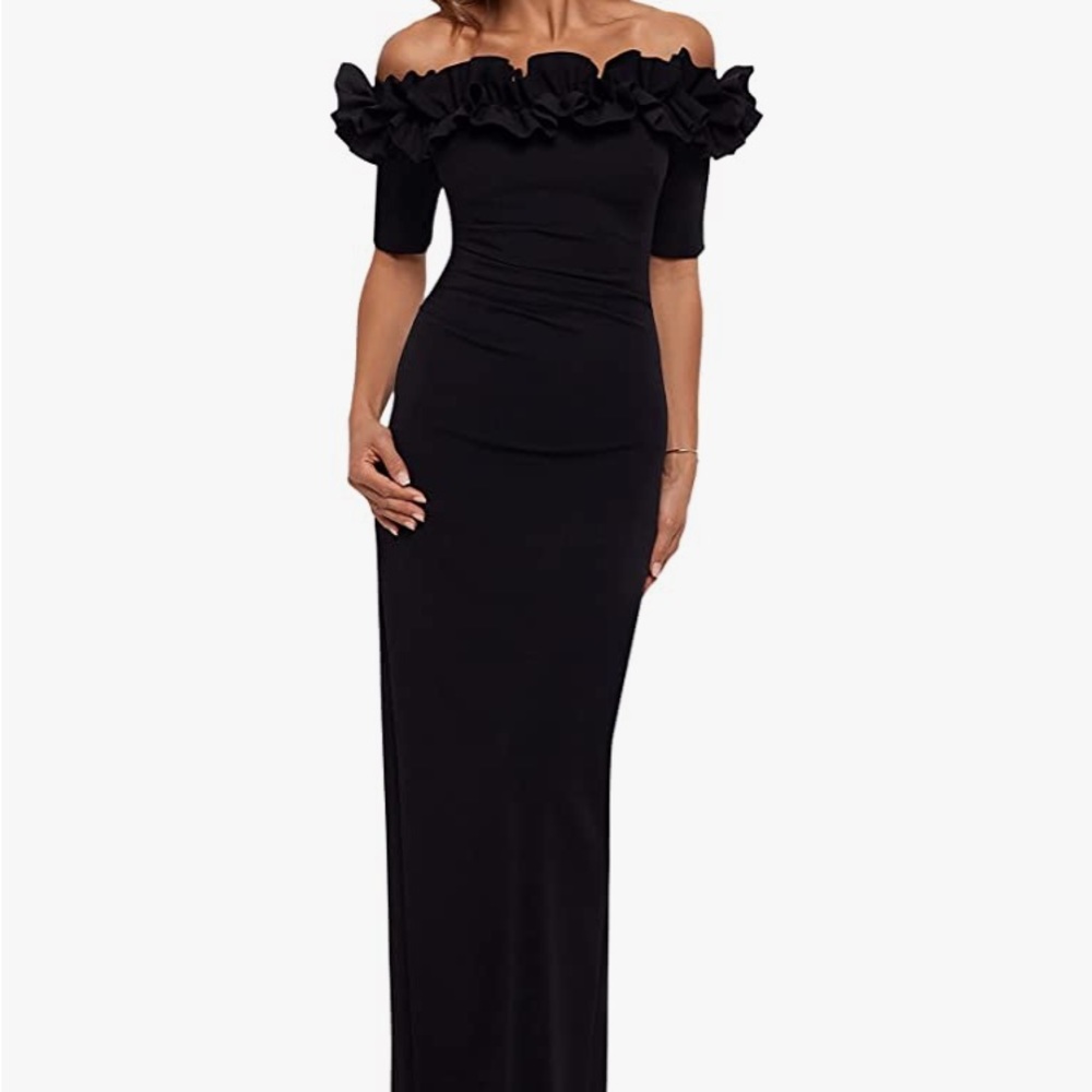 Xscape NWT navy gown